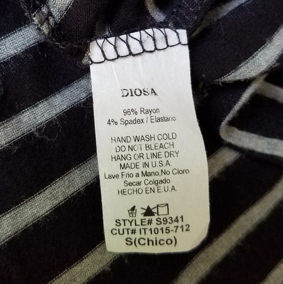 Diosa pretty maxi skirt with white stripes - Picture 4 of 4